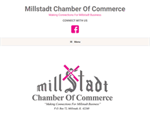 Tablet Screenshot of millstadtchamber.org